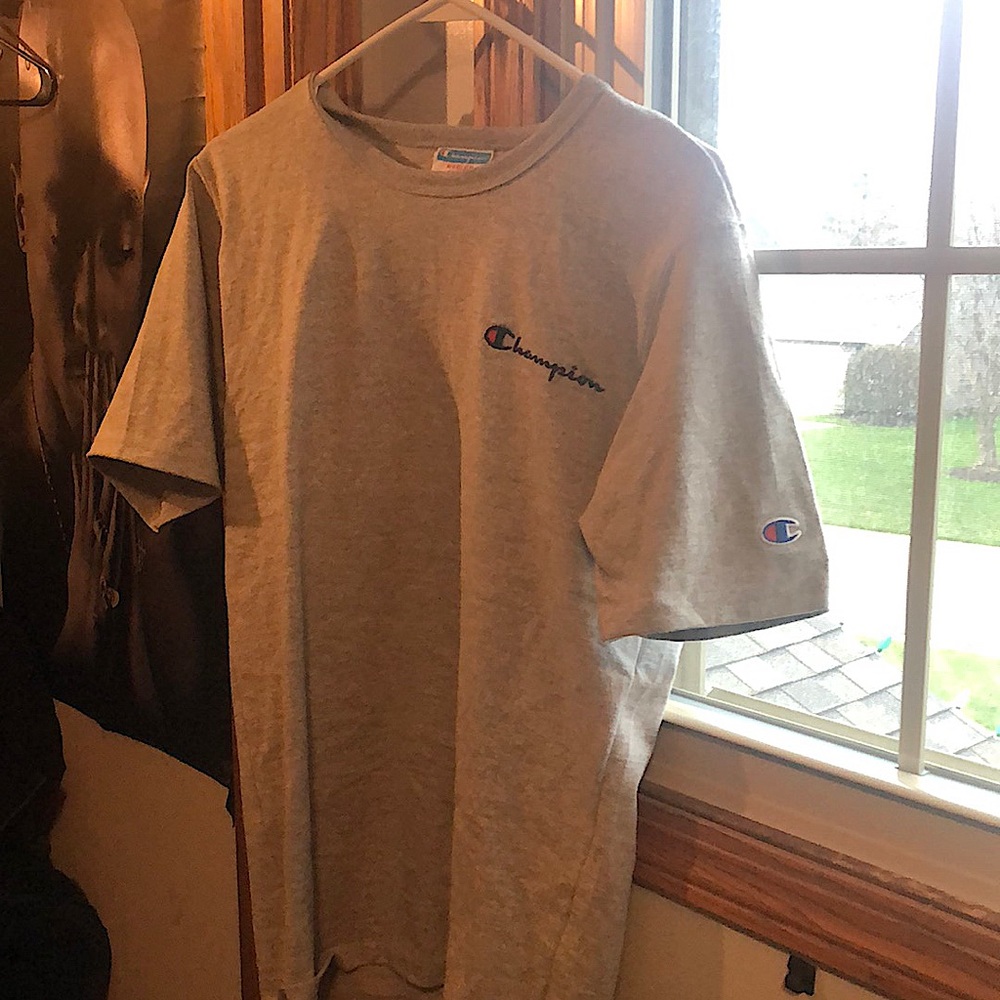 Light Gray Champion Shirt